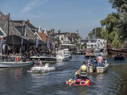 Waterrijk centrum van Heeg